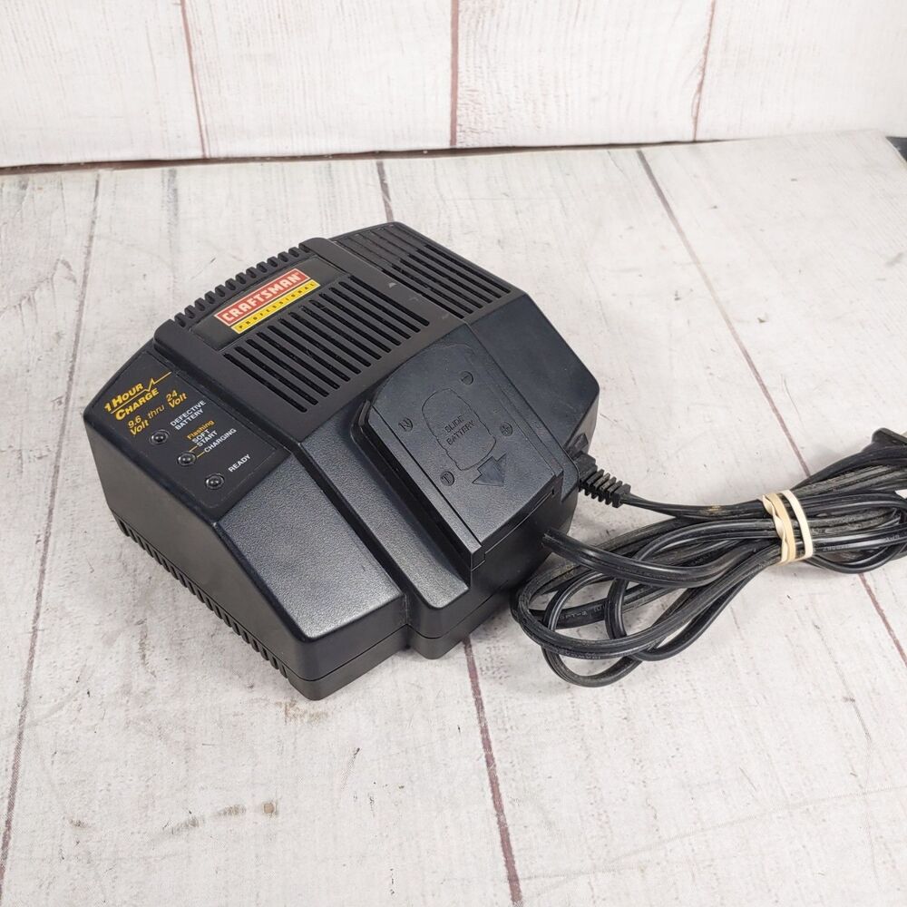 Craftsman Professional 1 Hour Fast Battery Charger 315.110400 - 9.6V-24V TESTED